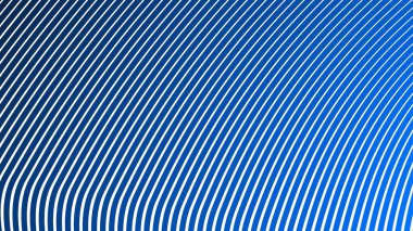 Arkaplan veya sunum için mavi çizgili dalga soyut arkaplan