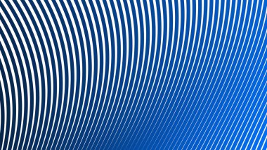 Arkaplan veya sunum için mavi çizgili dalga soyut arkaplan