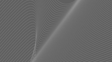 Arkaplan veya sunum için eğri çizgili gri soyut arkaplan