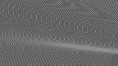 Arkaplan veya sunum için eğri çizgili gri soyut arkaplan