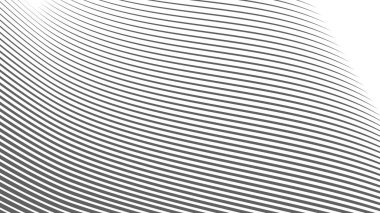 Arkaplan veya sunum için eğri çizgili gri ve beyaz arkaplan