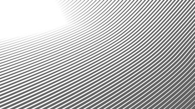 Arkaplan veya sunum için eğri çizgili gri ve beyaz arkaplan