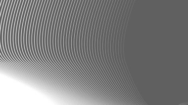 Arkaplan veya sunum için eğri çizgili gri ve beyaz arkaplan
