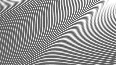 Arkaplan veya sunum için eğri çizgili gri ve beyaz arkaplan