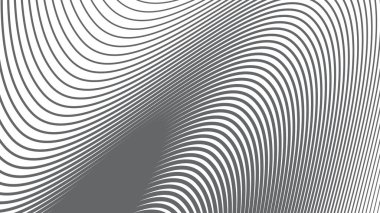 Arkaplan veya sunum için gri çizgili çizgi soyut arkaplan