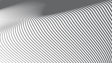 Arkaplan veya sunum için gri çizgili çizgi soyut arkaplan