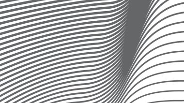 Arkaplan veya sunum için gri çizgili çizgi soyut arkaplan