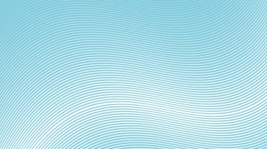 Arkaplan veya sunum için eğri çizgisi olan Gökyüzü Mavi soyut arkaplan