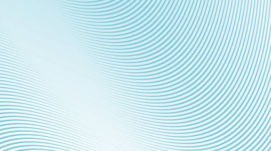 Arkaplan veya sunum için eğri çizgisi olan Gökyüzü Mavi soyut arkaplan