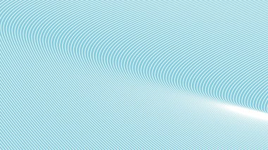 Arkaplan veya sunum için eğri çizgisi olan Gökyüzü Mavi soyut arkaplan