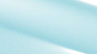 Arkaplan veya sunum için eğri çizgisi olan Gökyüzü Mavi soyut arkaplan