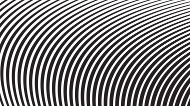 Siyah ve beyaz çizgiler soyut arkaplan vektör resmi