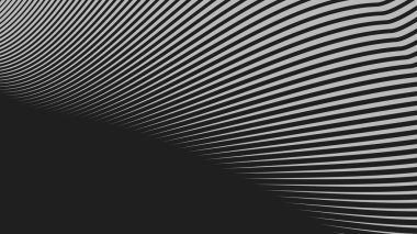 Siyah eğri çizgileri soyut arkaplan