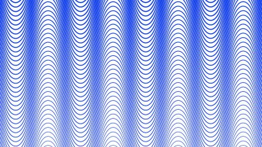 Arkaplan veya sunum için mavi dalga çizgi deseni soyut arkaplan