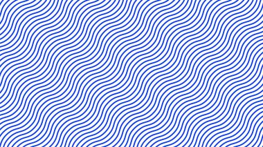 Arkaplan veya sunum için mavi dalga çizgi deseni soyut arkaplan