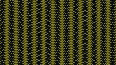 Sarı dalga çizgileri şablon arkaplan vektörü resmi