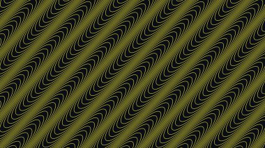 Sarı dalga çizgileri şablon arkaplan vektörü resmi