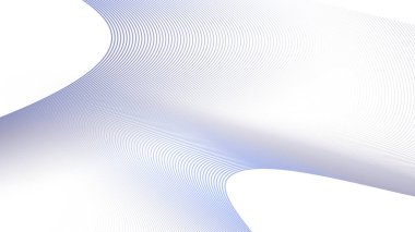 Bue dalgalı eğri çizgisi soyut arkaplan