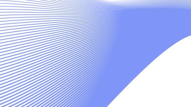 Bue dalgalı eğri çizgisi soyut arkaplan