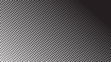 Siyah ve beyaz, pürüzsüz desen vektör görüntüsü