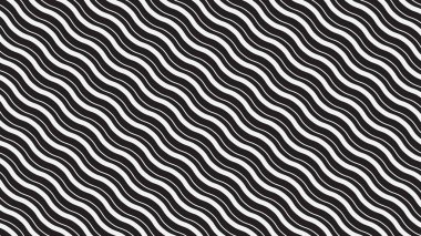 Siyah ve beyaz, pürüzsüz desen vektör görüntüsü