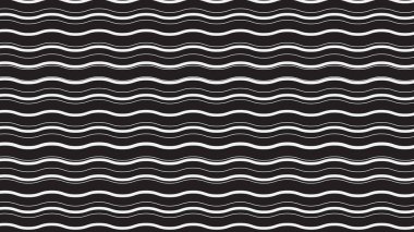 Siyah ve beyaz, pürüzsüz desen vektör görüntüsü