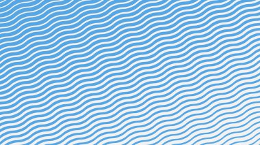 Arkaplan veya sunum için Açık Mavi dalgalı, pürüzsüz desen vektör resmi