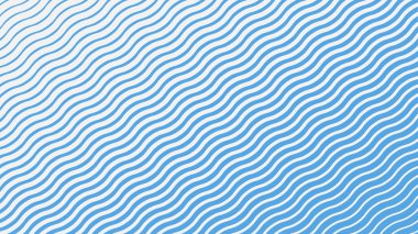 Arkaplan veya sunum için Açık Mavi dalgalı, pürüzsüz desen vektör resmi