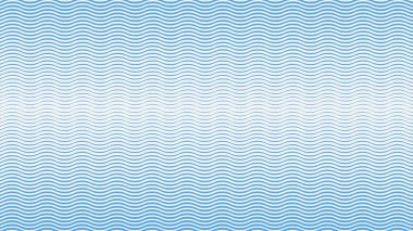 Arkaplan veya sunum için Açık Mavi dalgalı, pürüzsüz desen vektör resmi