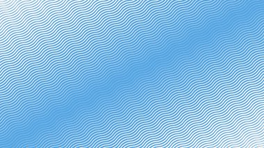 Arkaplan veya sunum için Açık Mavi dalgalı, pürüzsüz desen vektör resmi