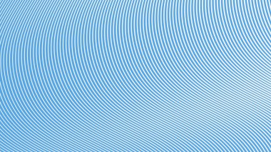 Arkaplan veya sunum için Açık Mavi dalgalı, pürüzsüz desen vektör resmi