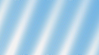 Arkaplan veya sunum için Açık Mavi dalgalı, pürüzsüz desen vektör resmi
