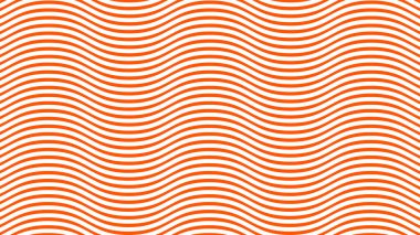 Arkaplan veya sunum için turuncu dalgalı çizgi deseni soyut arkaplan