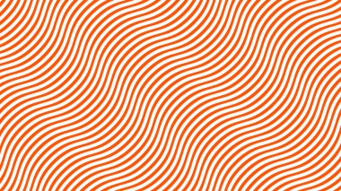 Arkaplan veya sunum için turuncu dalgalı çizgi deseni soyut arkaplan