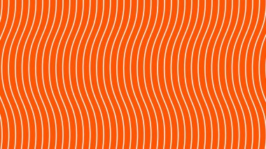 Arkaplan veya sunum için turuncu dalgalı çizgi deseni soyut arkaplan