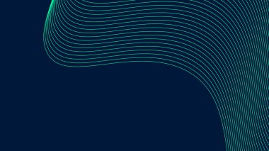 Mavi ışık eğrisi çizgileri soyut arkaplan vektör resmi