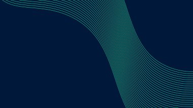 Mavi ışık eğrisi çizgileri soyut arkaplan vektör resmi