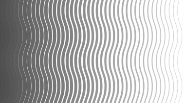 Arkaplan veya sunum için gri dalga deseni soyut arkaplan