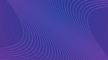 Arkaplan veya sunum için mor dalgalı satır soyut arkaplan