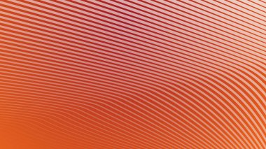 Arkaplan veya sunum için eğri çizgisi olan turuncu soyut arkaplan