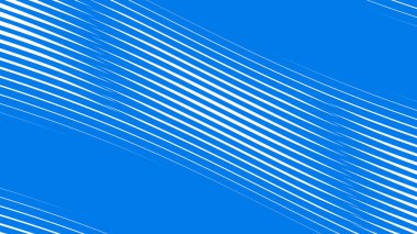 Arkaplan veya sunum için çizgili eğri çizgisi olan mavi eğimli arkaplan