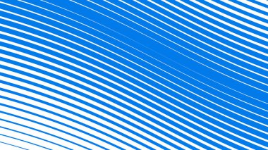 Arkaplan veya sunum için çizgili eğri çizgisi olan mavi eğimli arkaplan