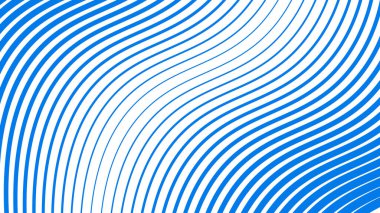 Arkaplan veya sunum için çizgili eğri çizgisi olan mavi eğimli arkaplan