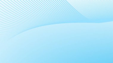 Eğri çizgisi olan mavi gradyan soyut arkaplan