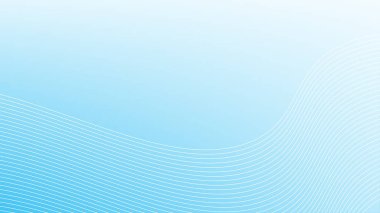 Eğri çizgisi olan mavi gradyan soyut arkaplan