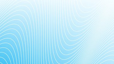 Eğri çizgisi olan mavi gradyan soyut arkaplan