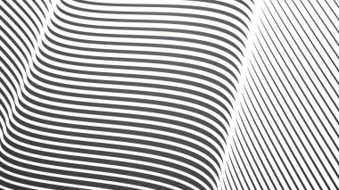 Çizgili çizgi çizgi vektör resmine sahip koyu gri soyut arkaplan