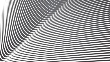 Çizgili çizgi çizgi vektör resmine sahip koyu gri soyut arkaplan