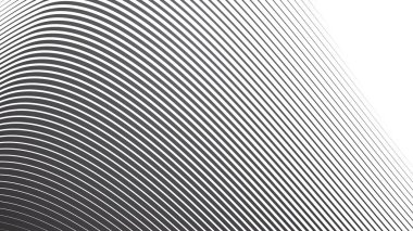 Çizgili çizgi çizgi vektör resmine sahip koyu gri soyut arkaplan