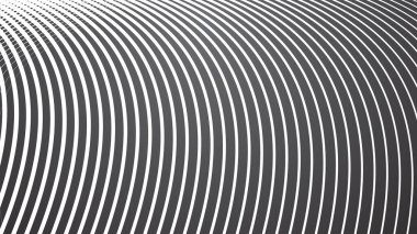 Çizgili çizgi çizgi vektör resmine sahip koyu gri soyut arkaplan